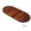 Ensemble de 3 planches à fromage et plateau de service en bois d'acacia
