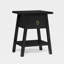 Krystynn 35cm W Solid Wood Bedside Table-51776427