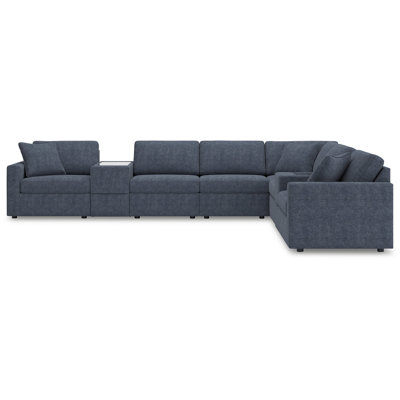 Chobanyan 8-Piece Sectional With Storage Consoles