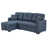 Dark Blue Linen Blend