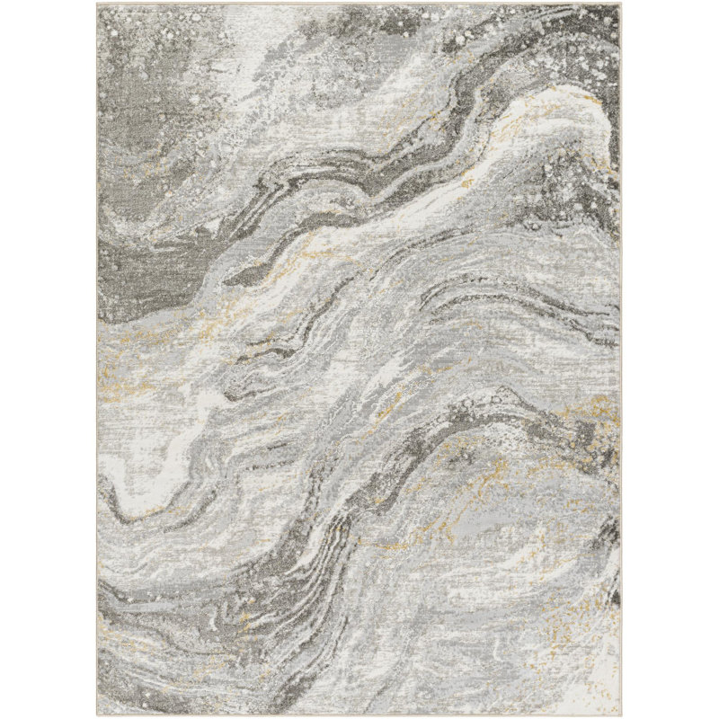 Eloda Abstract Indoor Rug, Rectangle 9'2" x 12'