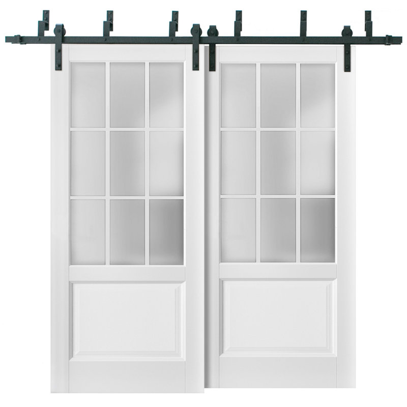Portes blanches Felicia, 60 po x 84 po