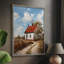 LANDSCAPES Series CIV, reproduction encadrée - bois massif-1352432226