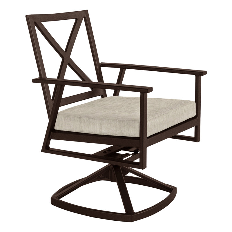 Marin Outdoor Rocker Chair, Copper Creek, Flagship Stone Sunbrella®