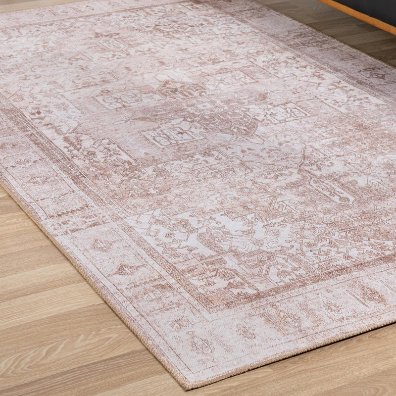 Amilio Performance Chenille Oriental Indoor Rug, Rectangle 8'4" x 12'