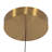 Thread 5-ft Brushed Gold dimmable LED Linear Pendant with Remote Driver-124959344-124959343
