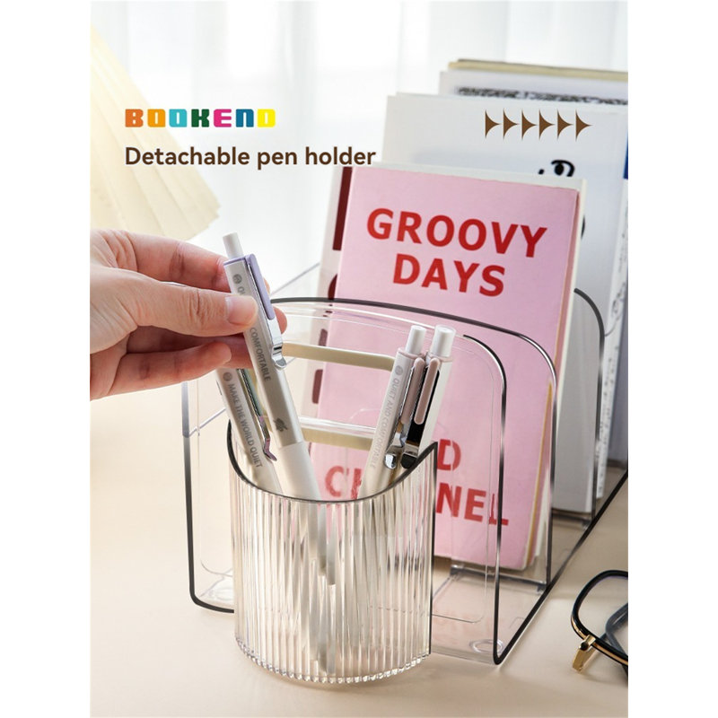 Rangement de bureau en plastique Nikida