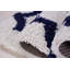 Tapis décoratif bleu géométrique Ean-38303627