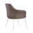 Teegan 19'' H Upholstered Metal Armchair-438107530-463156451