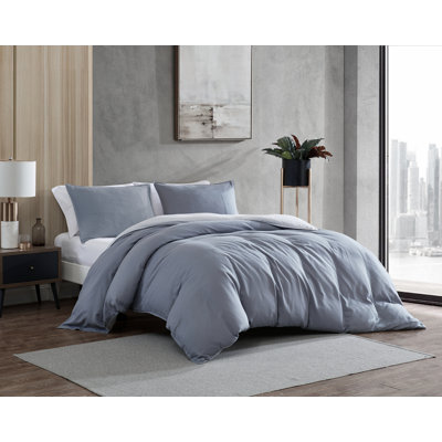 Ensemble de housse de couette réversible en coton Kenneth Cole Nila