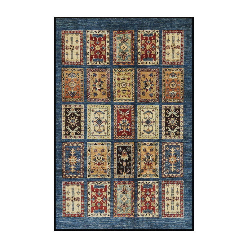 Tapis abstrait moderne 614, Rectangle 7 pi x 9 pi