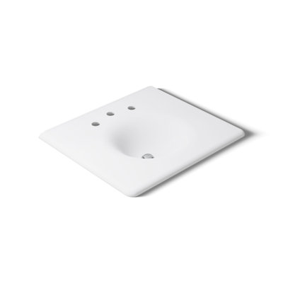 Dessus de salle de bain simple 26 po meuble-lavabo Iron Impressions
