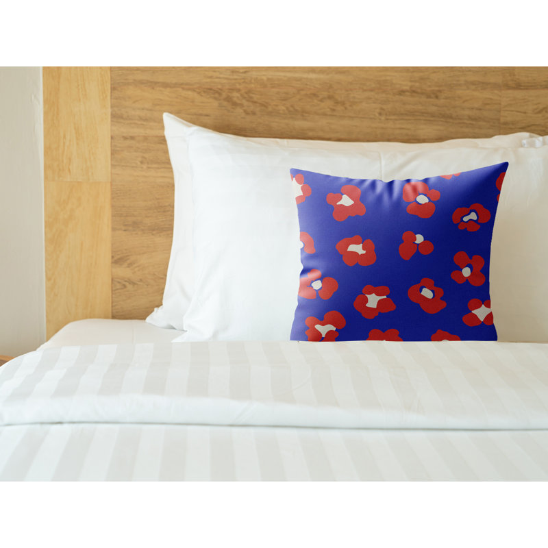 Coussin Atia, Flamme patriote, 16 po x 16 po
