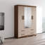 Armoire Miami 61,8 "avec tablettes réglables, tringle-1696433321