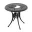 Outdoor 3-piece Cast Aluminum Bistro Set With Cushions-1465649581