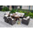 8 - Person Patio Conversation Set with Cushions