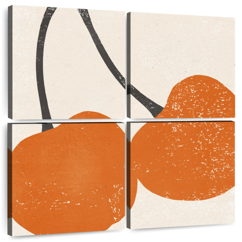 Yarlin Graphic Fruit III, H 38 po x l 38 po