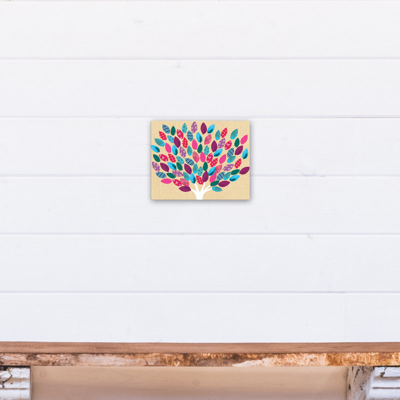 Art sur toile arborescent Belanger, H 8 po x l 10 po x P 1,25 po