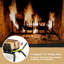 38cm W Metal Log Rack