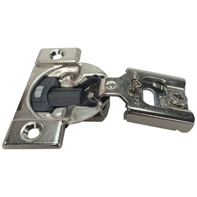 1/2 inch Overlay BLUMOTION 38N Compact 105 Degree Soft Close Face Frame Edge-Mounted Mounting Plate Concealed Hinge [Screws Not Included]