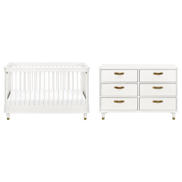 Tanner Convertible 2- Piece Nursery Furniture Set & Reviews | Birch Lane