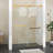56"-60" W x 76" H Single Sliding Frameless Shower Door | 0.31" (8mm) Thickened Upgrade Tempered Glass | Stainless Steel Hardware | Safe, Explosion-Resistant, Clear & Stylish, Sturdy & Durable-104561995