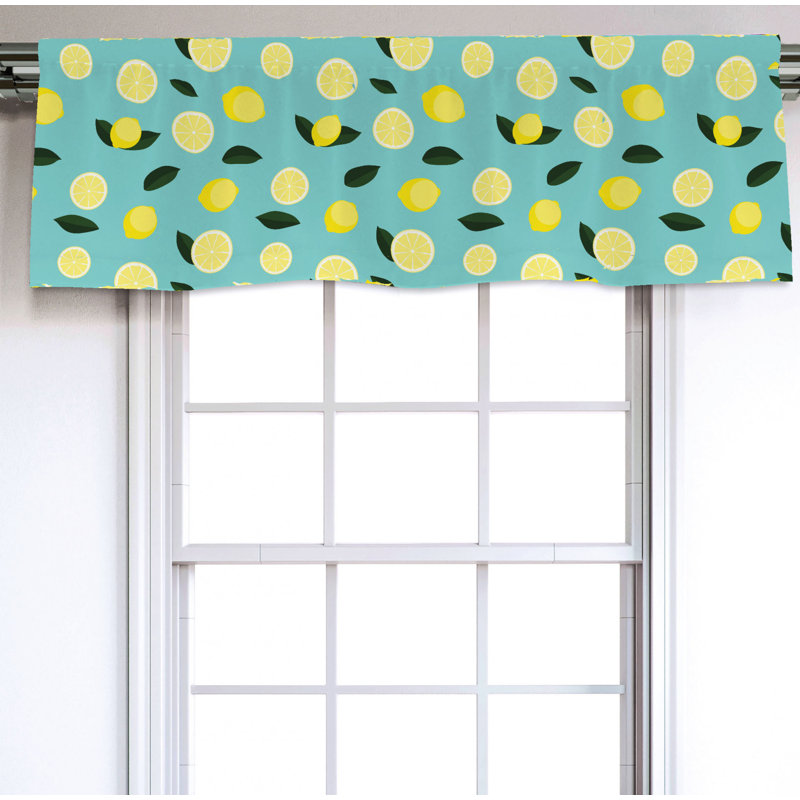 Sateen Ruffled Window Valance
