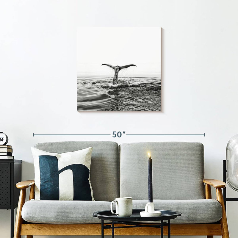 Brampt Whale Tale, 24" H x 24" W