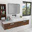 24" L x 16" W Ceramic Vessel Bathroom  Sink Rectangular Drop-in Vanity Sink-51893837