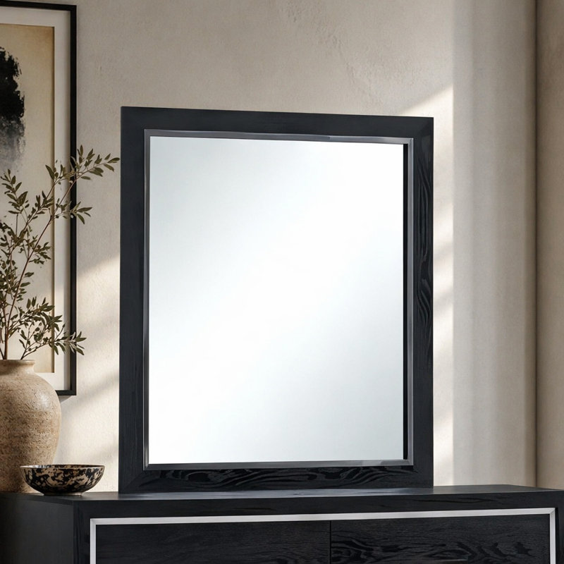 Frame Mirror Black