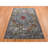 Zyerre One-of-a-Kind Rectangle 6'1" X 9'2" New Age Silk Area Rug Ivory