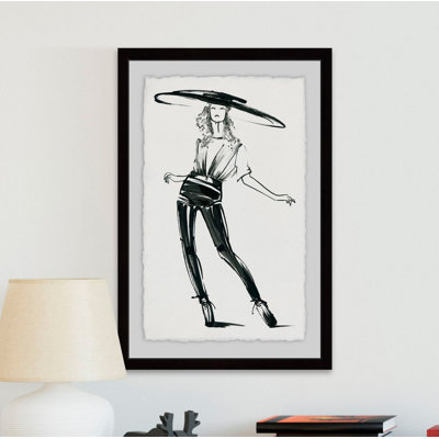 Asian Fashion - Single Picture Frame Painting