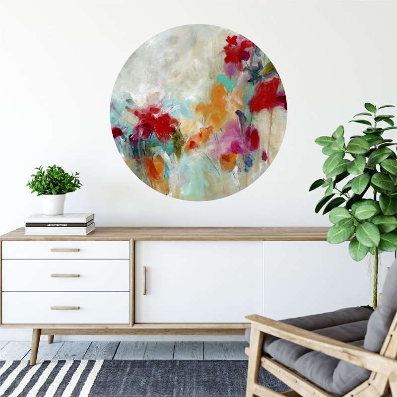 Abstract Non-Wall Damaging Wall Decal