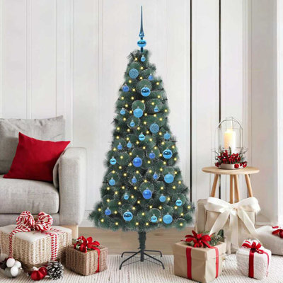4.92' H Lighted Artificial Christmas Tree