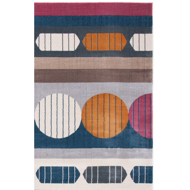 Hornung 300 Performance Geometric Rug, Rectangle 8' x 10'
