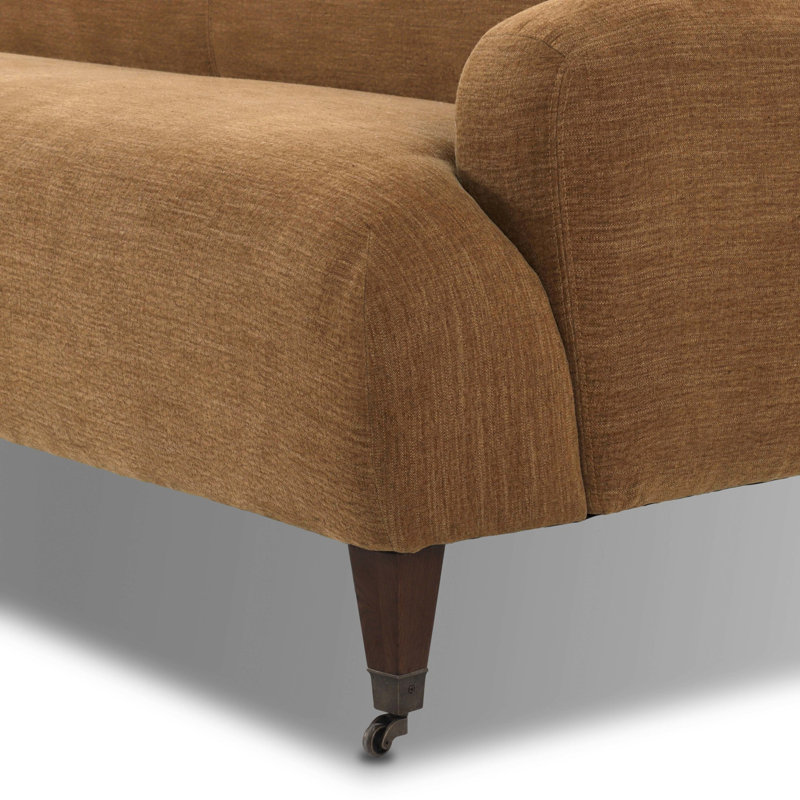 Kent Sofa, Laughlin Ochre Polyester Blend