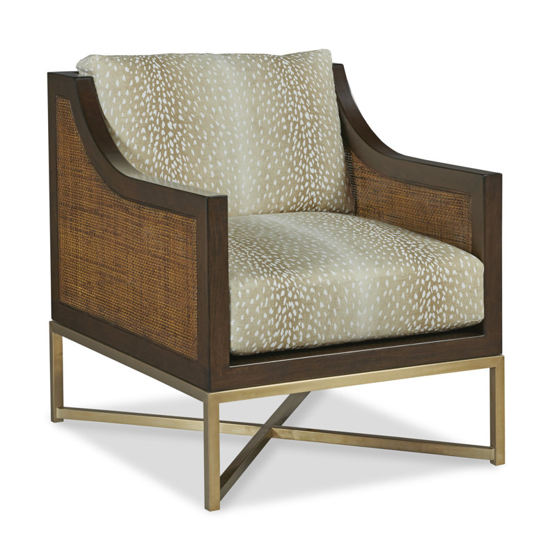Belize Linen Armchair, Fawn