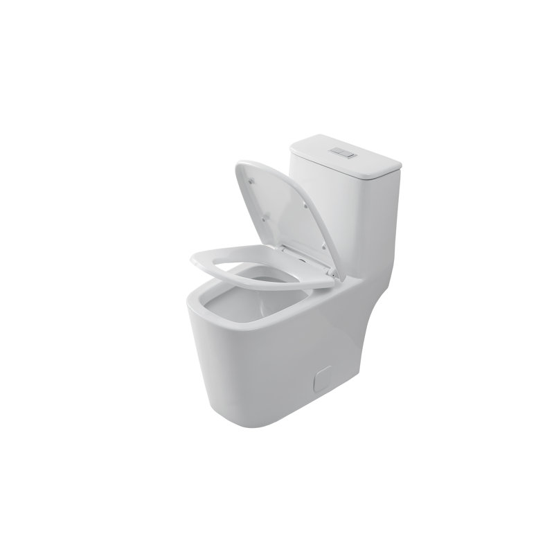 Toilette allongée une pièce à double chasse Winslet (siège inclus)
