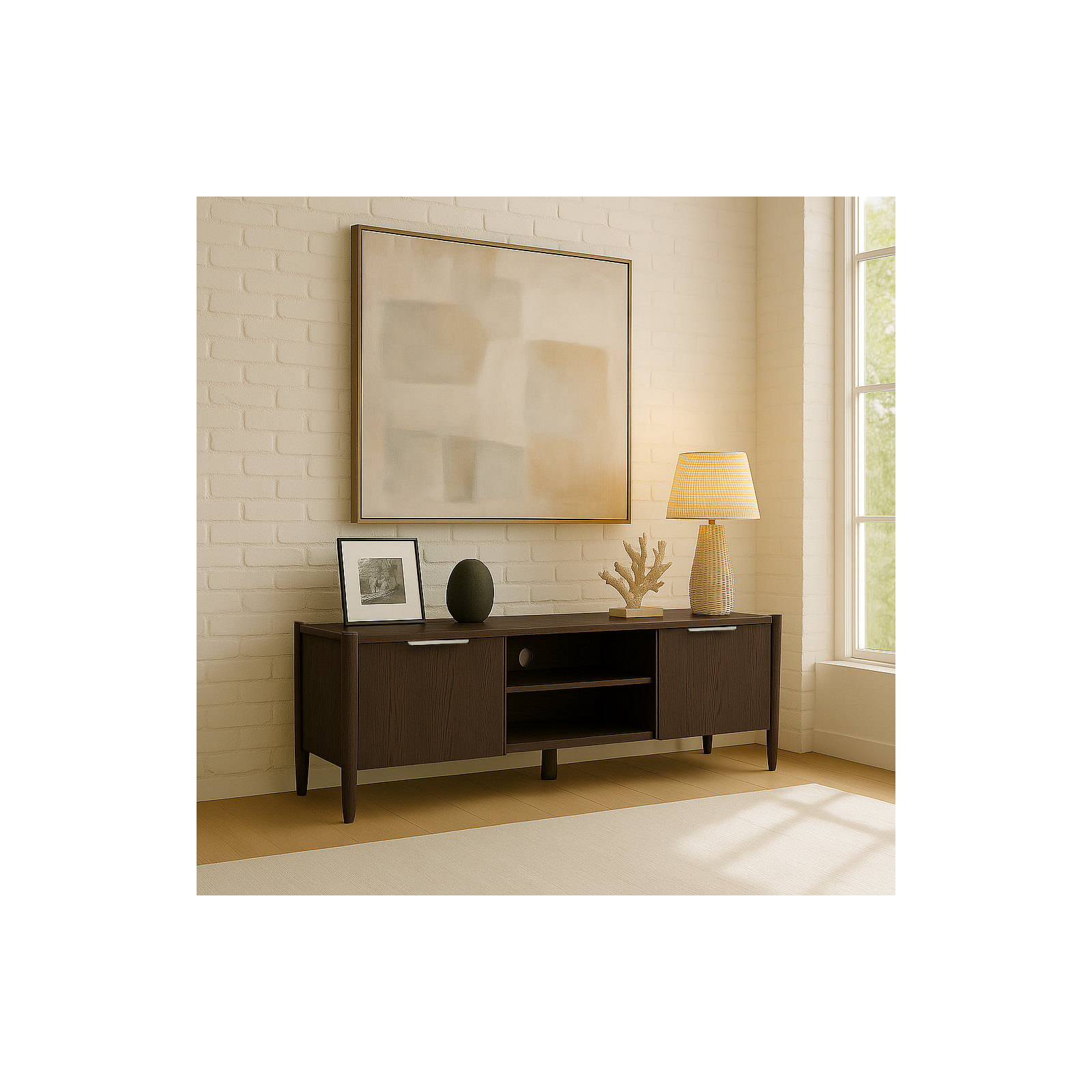 Reece TV Console, Walnut
