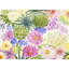Paquet de fleurs exotiques - Décoration sur toile encadrée botanique