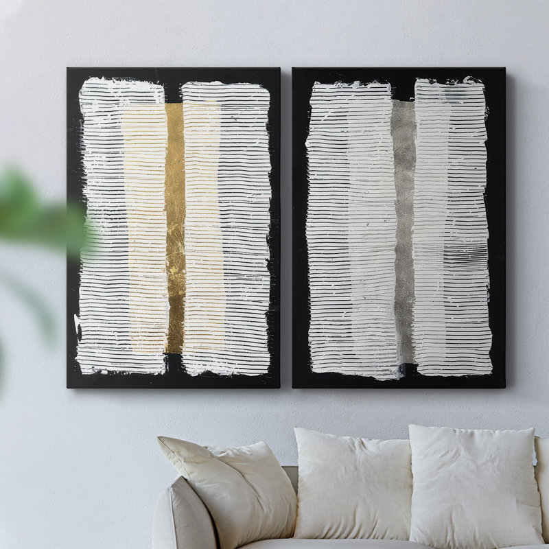 Toile tendue avec châssis blanc I-Premium Gallery - prêt à être accroché, H 27 po x l 36 po