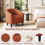 Fauteuil club rembourré en tissu-116648881