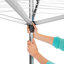 Brabantia 40 Metre Topspinner Rotary Clothes Line with Ground Spike