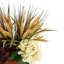 Hydrangea and Wheat Grass Arrangement in Pot