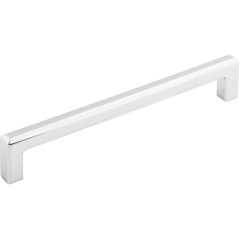 Podium Bar Pull, Polished Chrome, 6 5/16" Center to Center
