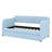 Upholstered Daybed Sofa Bed With Trundle Bed-1872342388