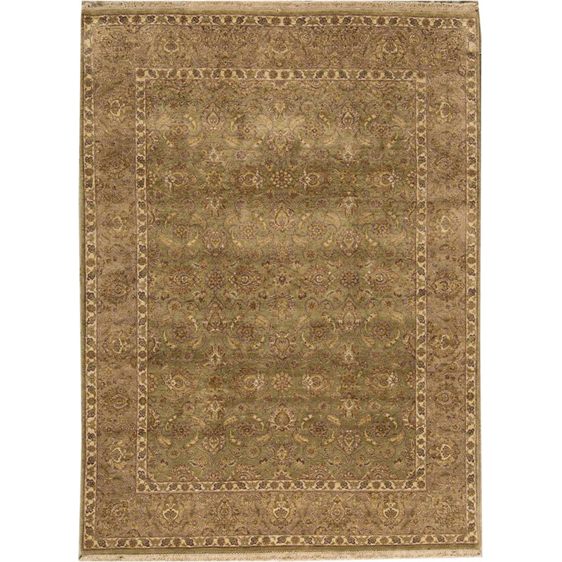 Wool Floral Area Rug