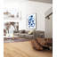 « blue circle study iv »-reproduction d’art sur toile-90689824-90588498