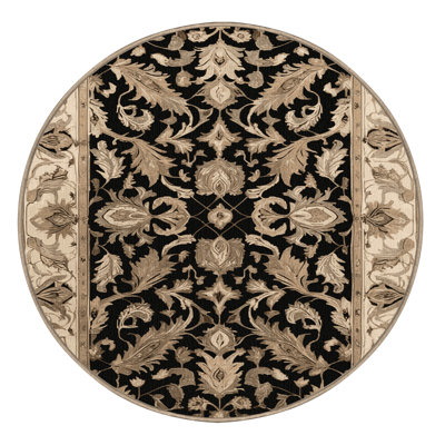 Tapis brun lavable à la machine