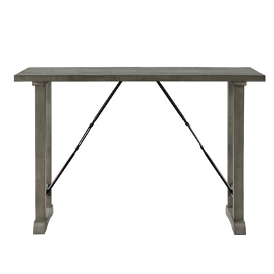 Counter Height Table Industrial Design Kitchen Dining Furniture 1Pc